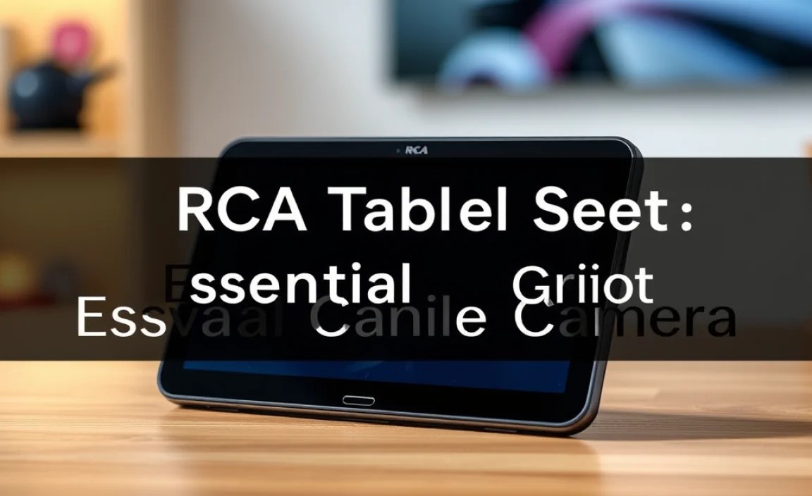 RCA Tablet Apollo Reset: Essential Dual Camera Guide