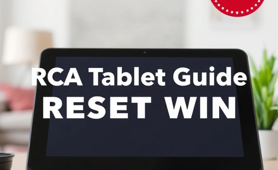 RCA Tablet Apollo Reset Guide: Essential Seniors Win