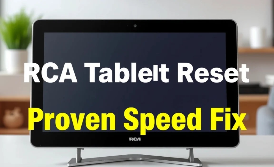 RCA Tablet Apollo Reset: Proven Speed Fix