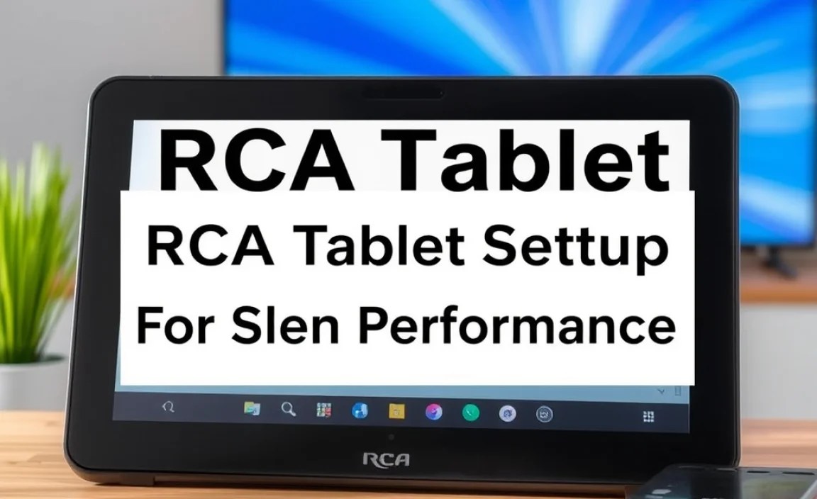 RCA Tablet Apollo Setup: Proven Fixes For Slow Performance