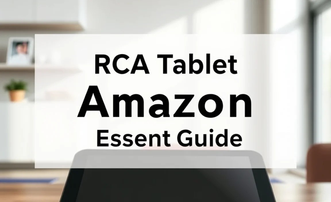 RCA Tablet Apollo Specs Amazon: Essential Guide