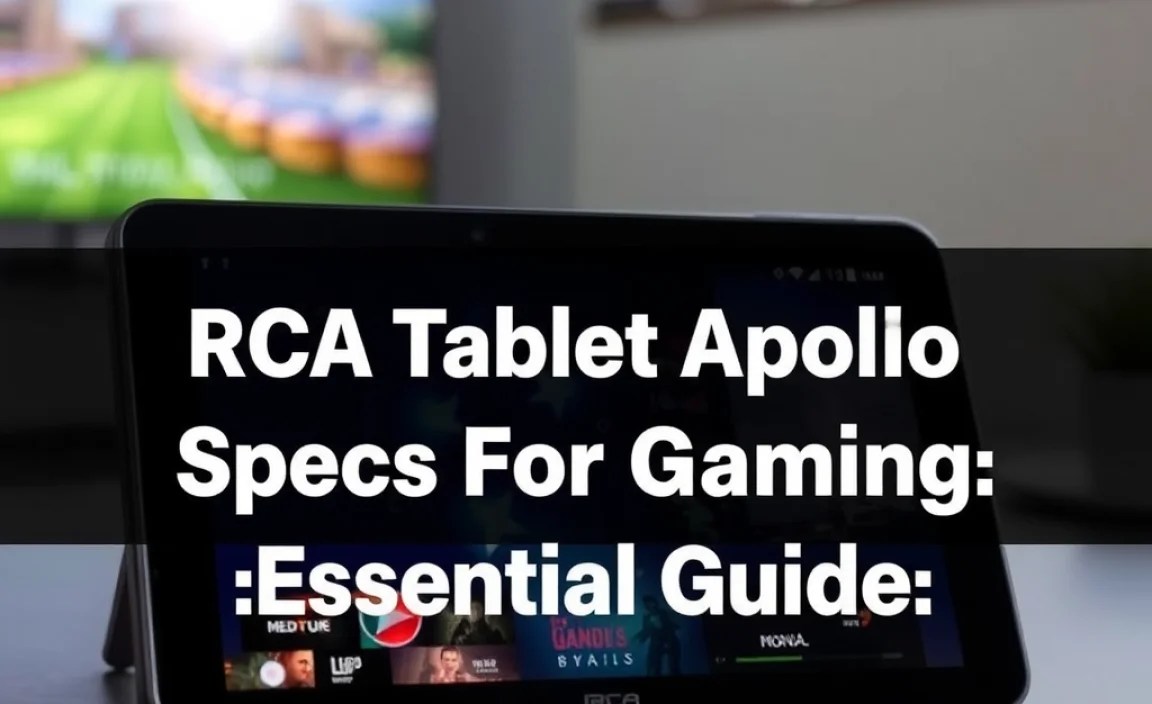 RCA Tablet Apollo Specs For Gaming: Essential Guide