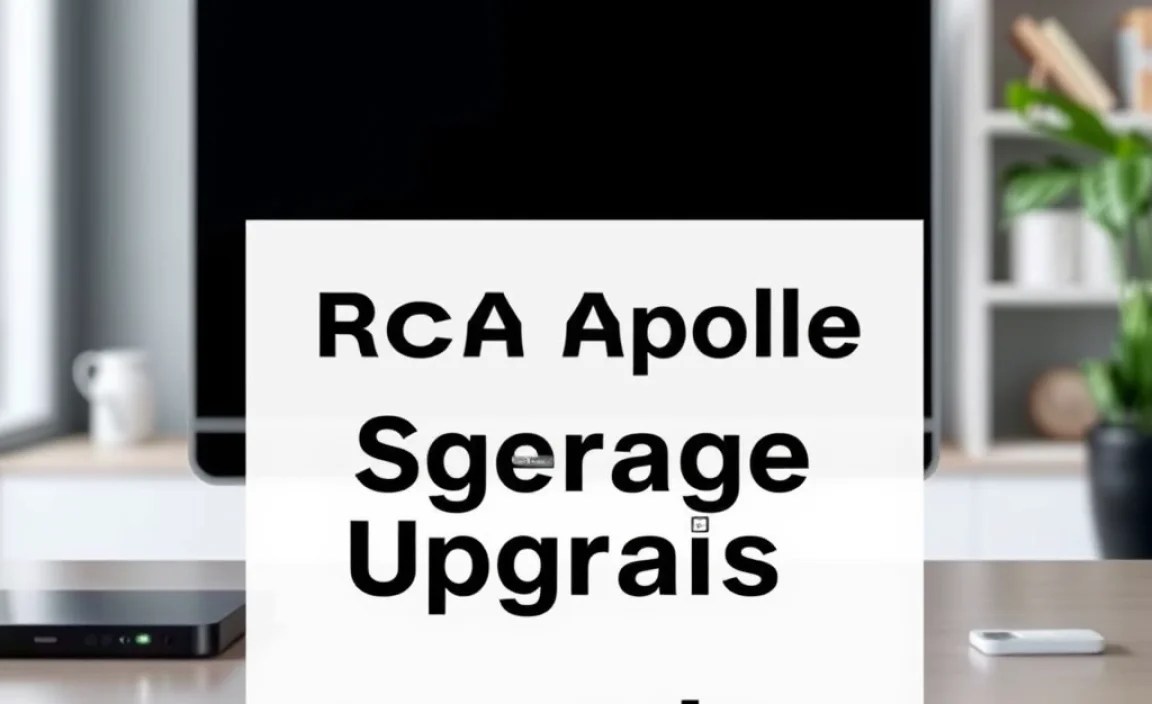 RCA Tablet Apollo Storage Upgrade: Genius Solution