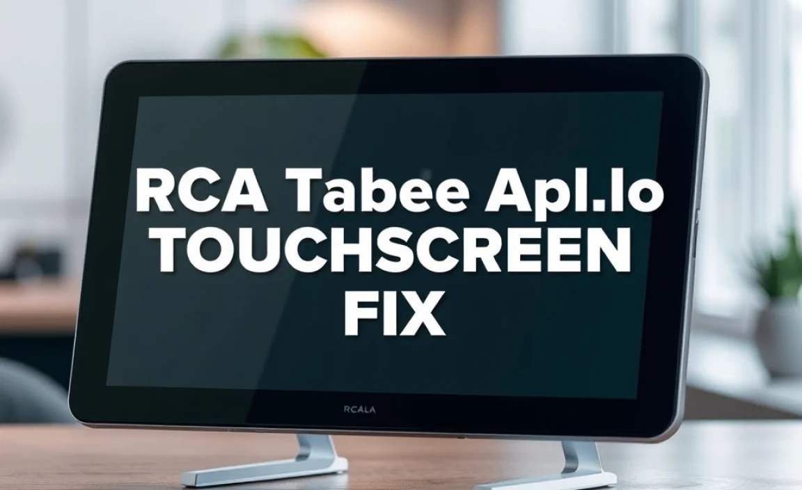 RCA Tablet Apollo Touchscreen Fix: Proven, Essential Solution