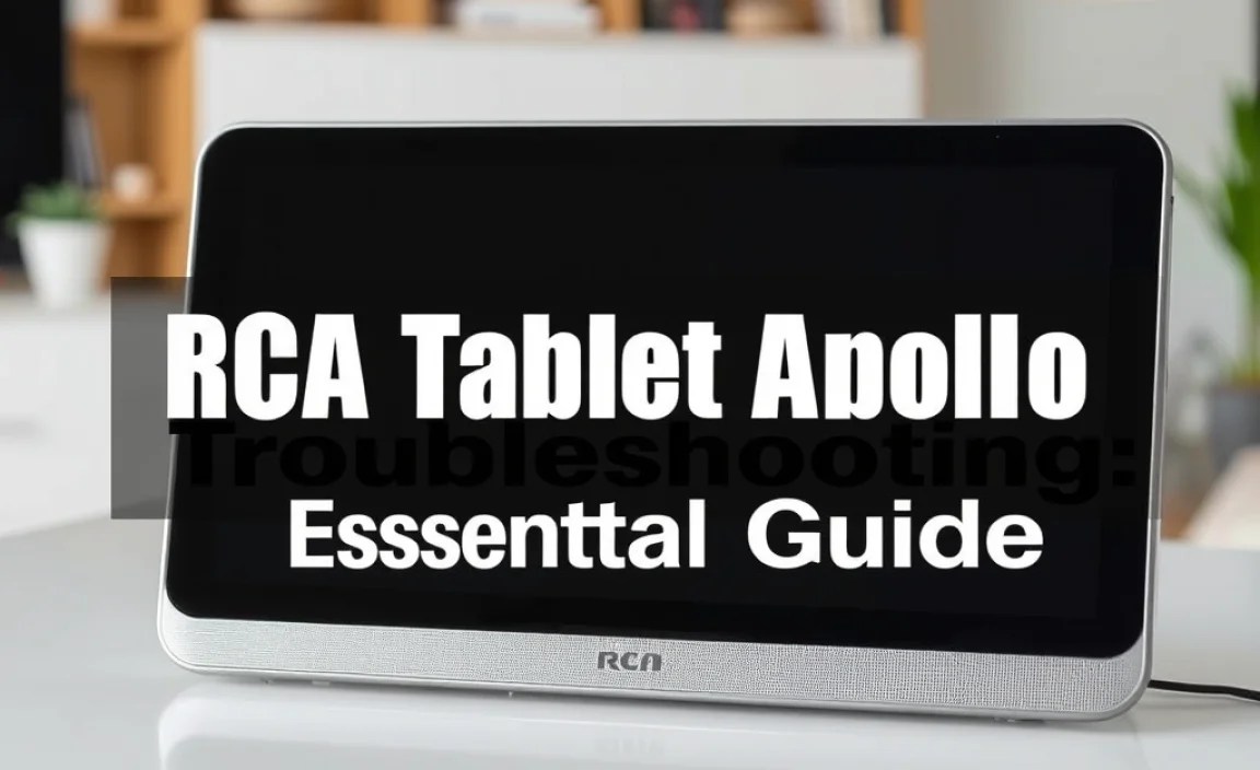 RCA Tablet Apollo Troubleshooting: Essential Guide