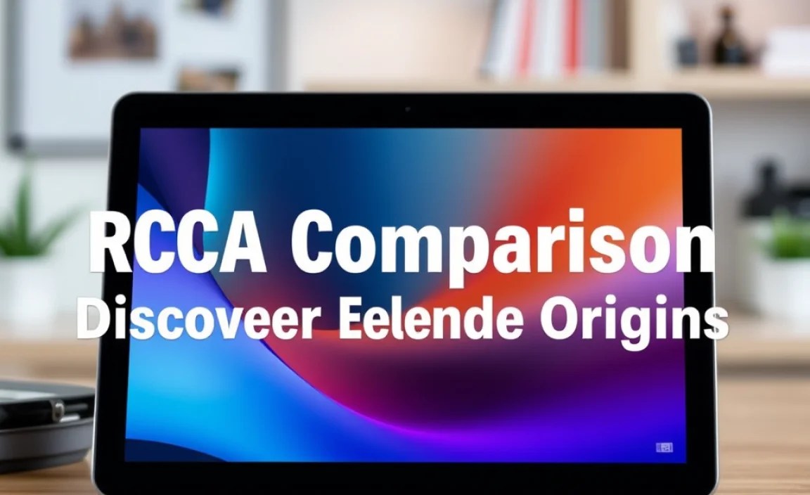 Rca Tablet Comparison: Discover Tablet Brand Origins