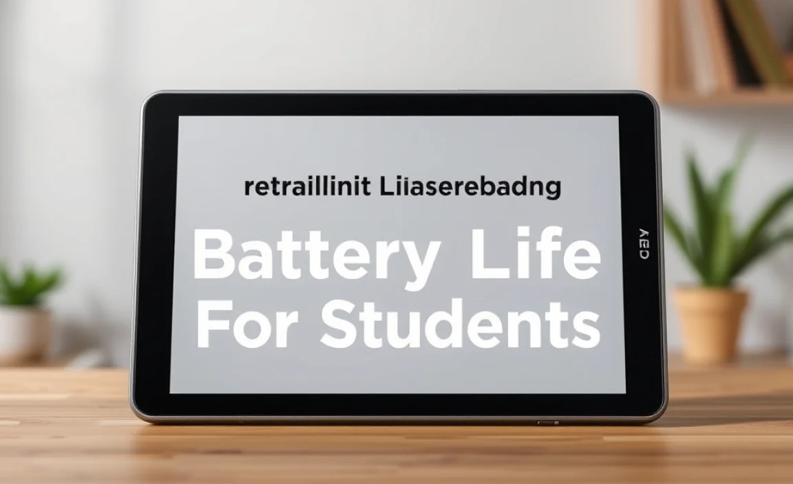 Real-World Battery Performance for Students