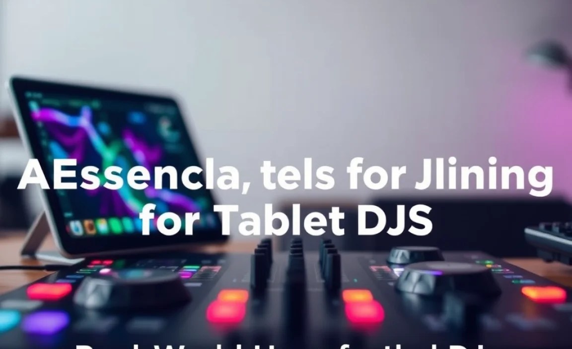 Real-World Usage Tips for Tablet DJs