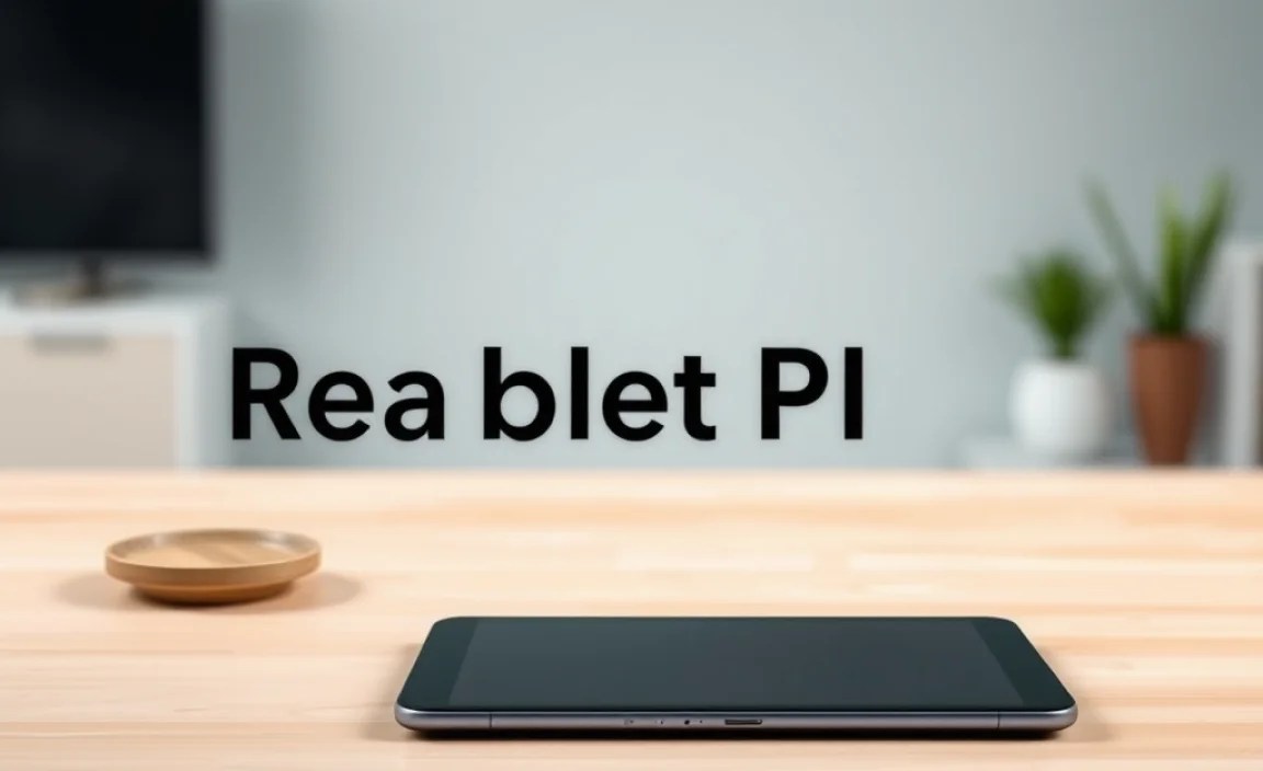 Realme Tablet Features and Specifications