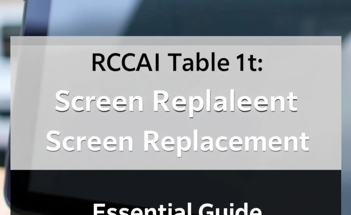 Reassembling Your RCA Tablet 11 Galileo