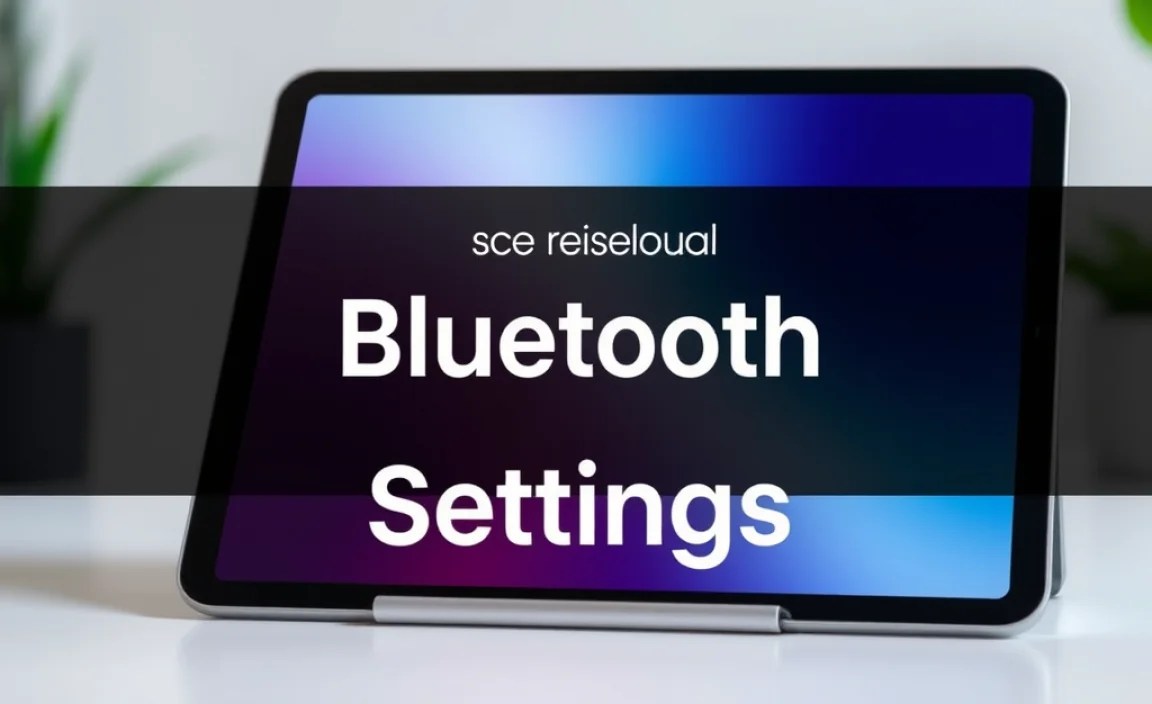 Resetting Bluetooth Settings