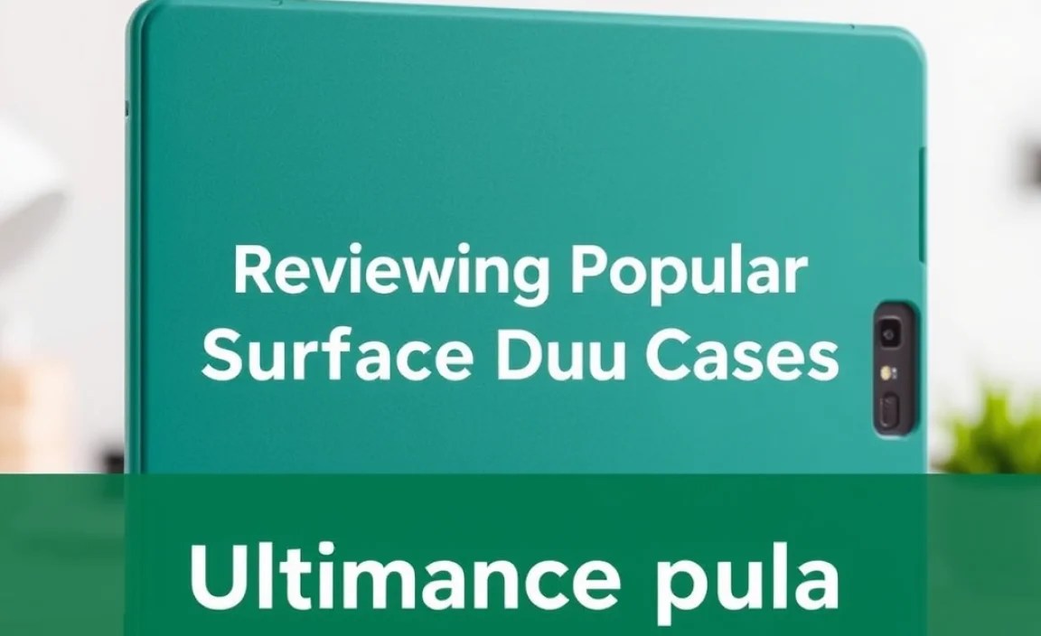 Reviewing Popular Surface Duo Cases