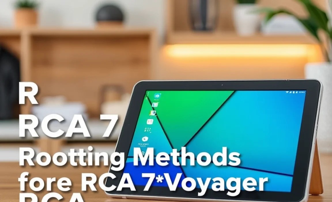 Rooting Methods for the RCA Tablet 7 Voyager