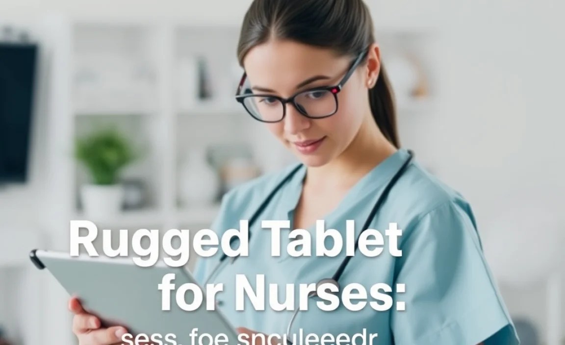 Rugged Tablet vs. Standard Tablet for Nurses: A Quick Comparison