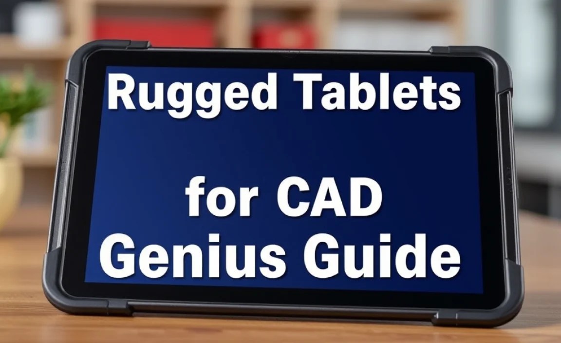 Rugged Tablets for CAD Comparison: Genius Guide