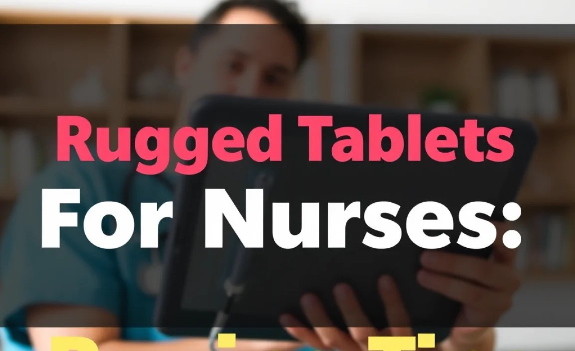 Rugged Tablets For Nurses: Essential Buying Tips