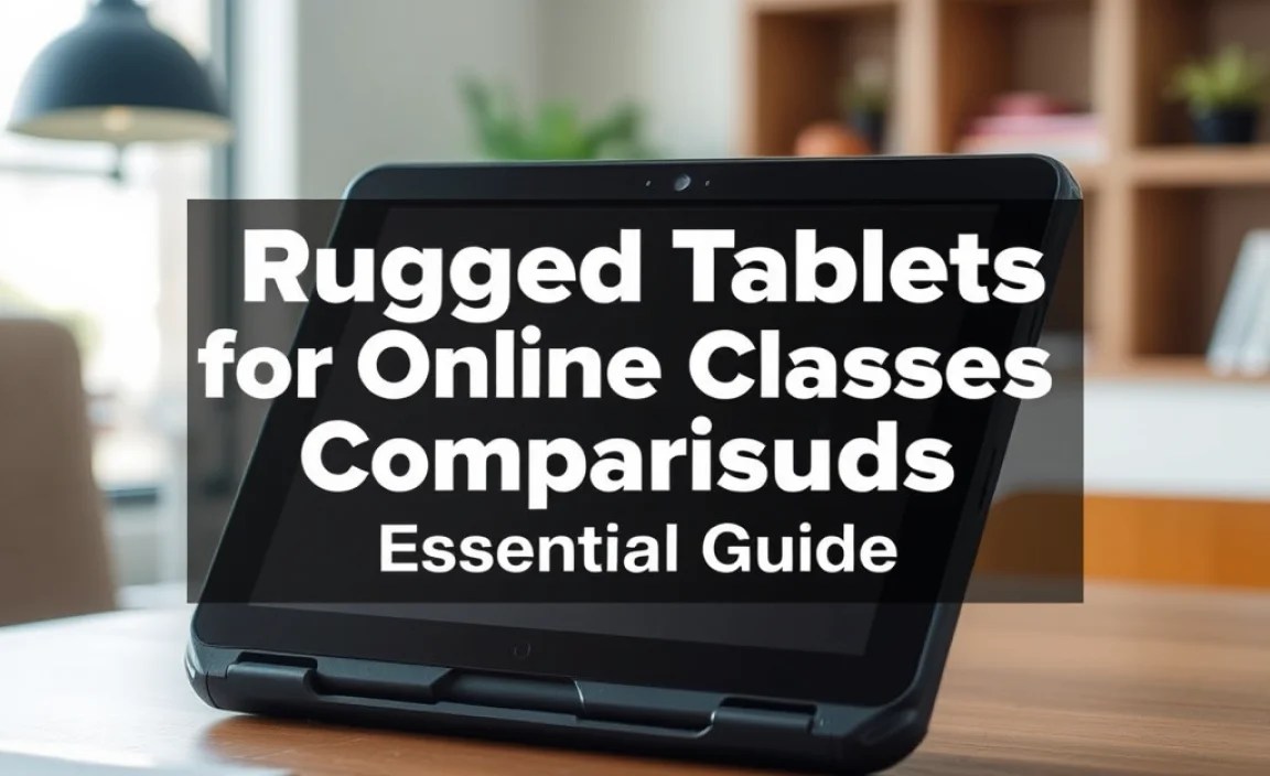 Rugged Tablets For Online Classes Comparison: Essential Guide