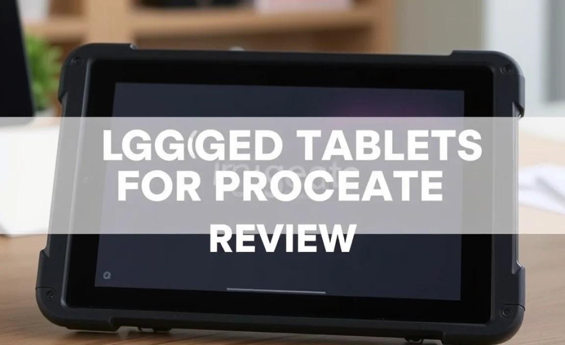 Rugged Tablets For Procreate Review: Essential Guide