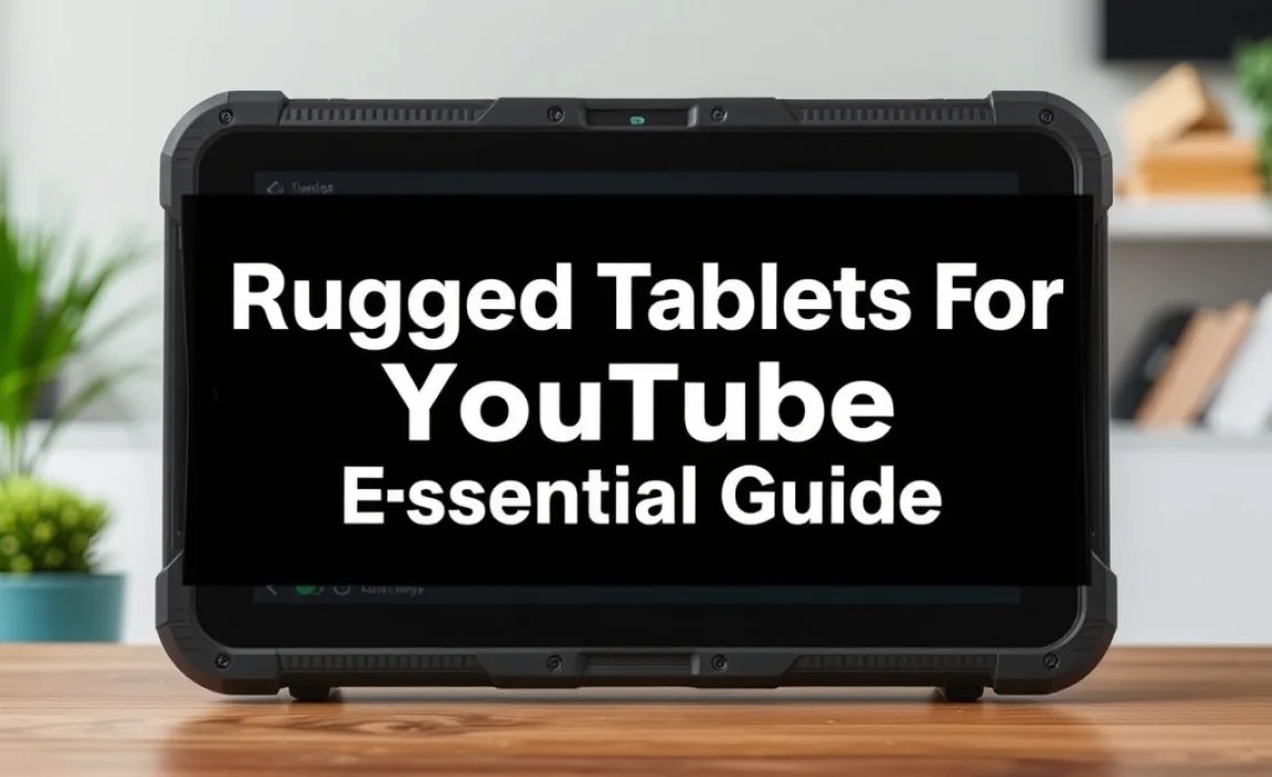 Rugged Tablets For YouTube Comparison: Essential Guide