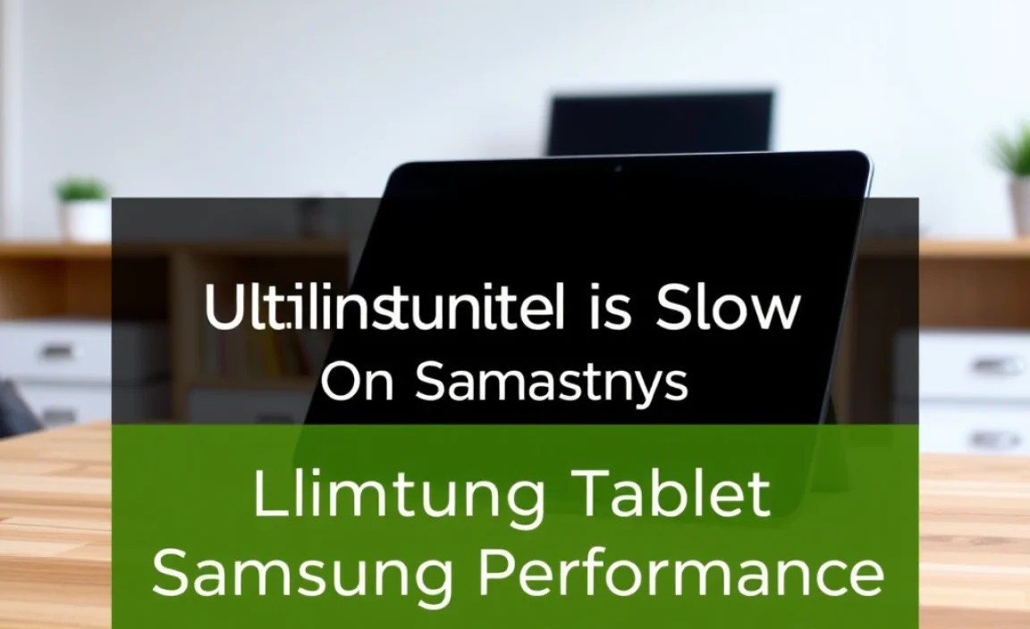 Samsung Tablet Performance: A Quick Comparison (Examples)