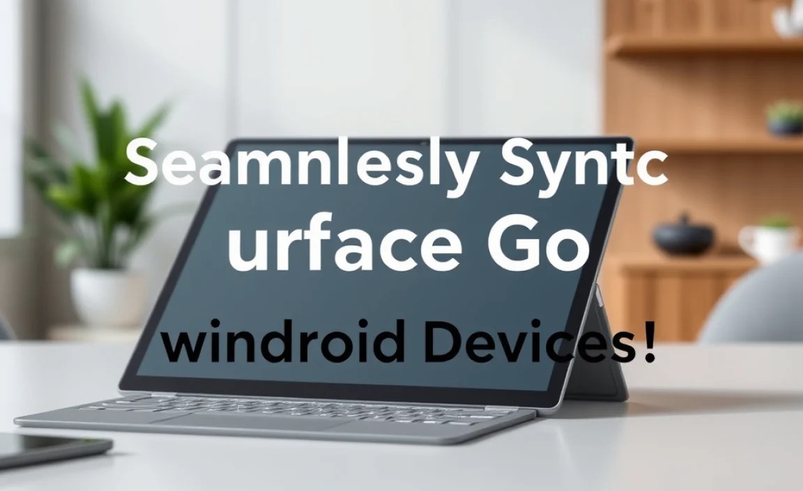 Seamlessly Sync Surface Go with Android Devices!