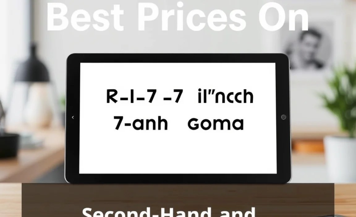 Second-Hand and Refurbished Options