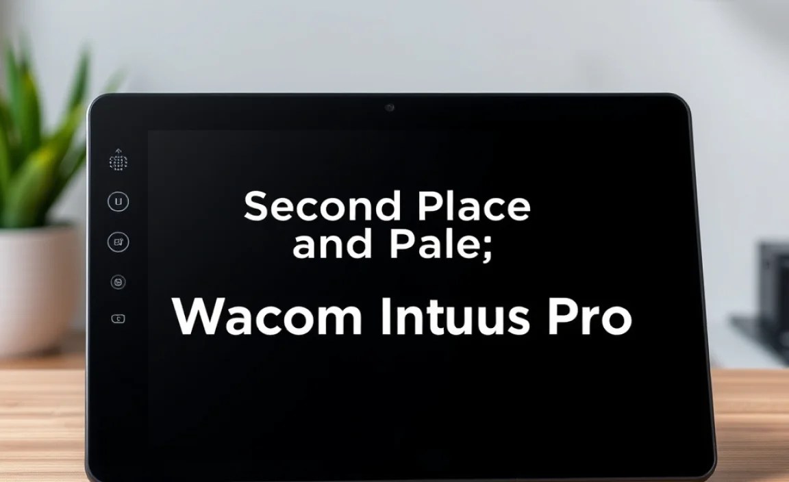 Second Place: Wacom Intuos Pro