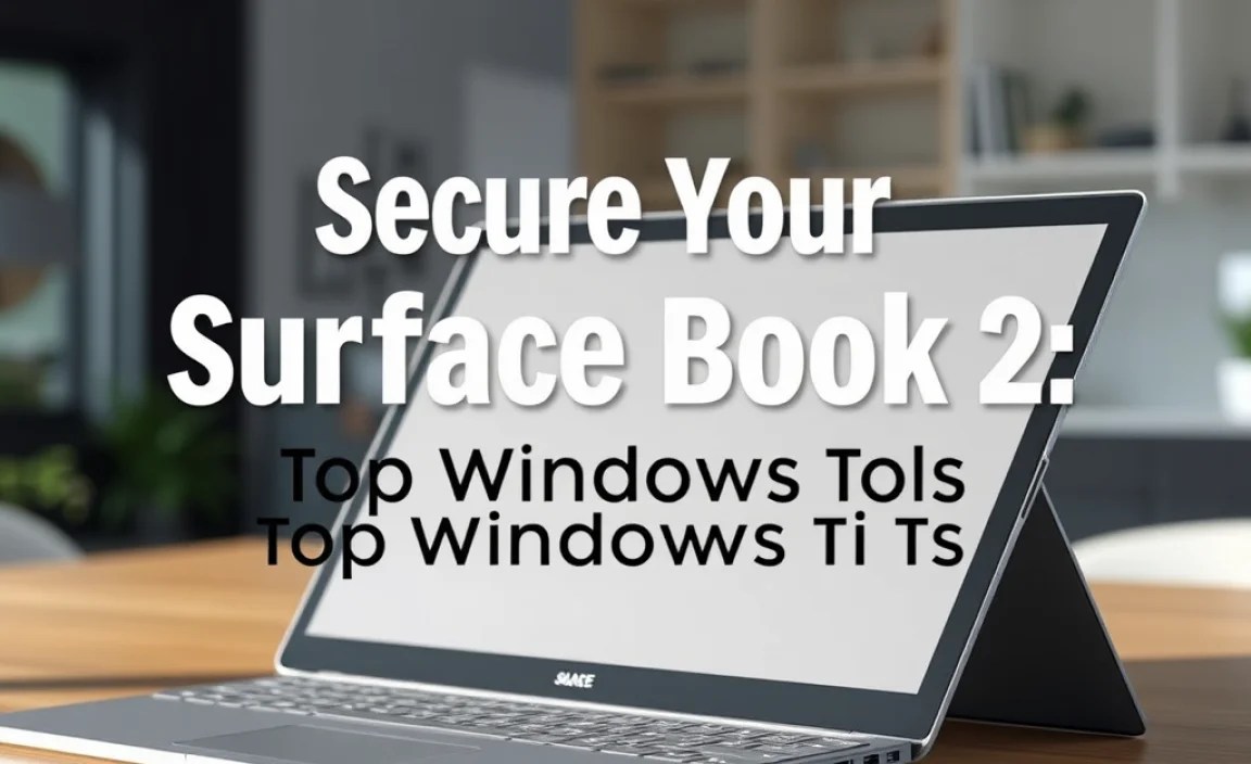 Secure Your Surface Book 2: Top Windows Tablet Tips
