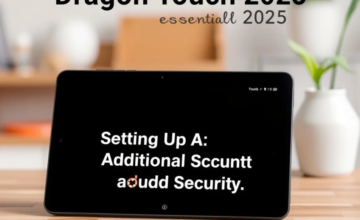 Setting Up Additional Accounts and Security