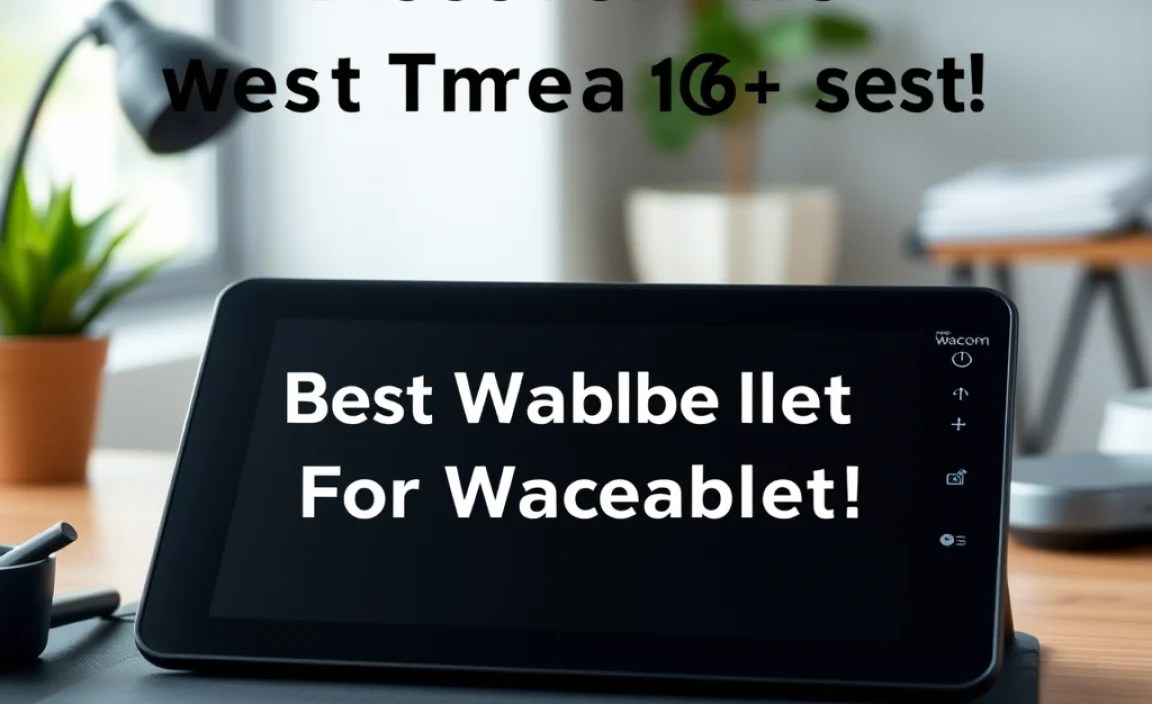 Setting Up and Optimizing Your Wacom Tablet