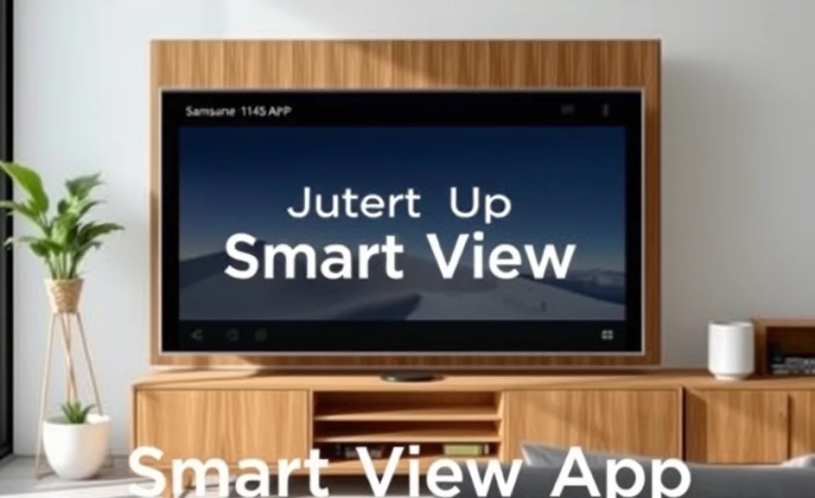 Setting Up the Smart View App