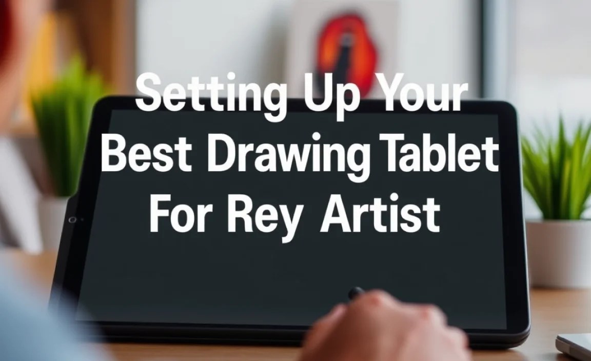 Setting Up Your Huion Drawing Tablet
