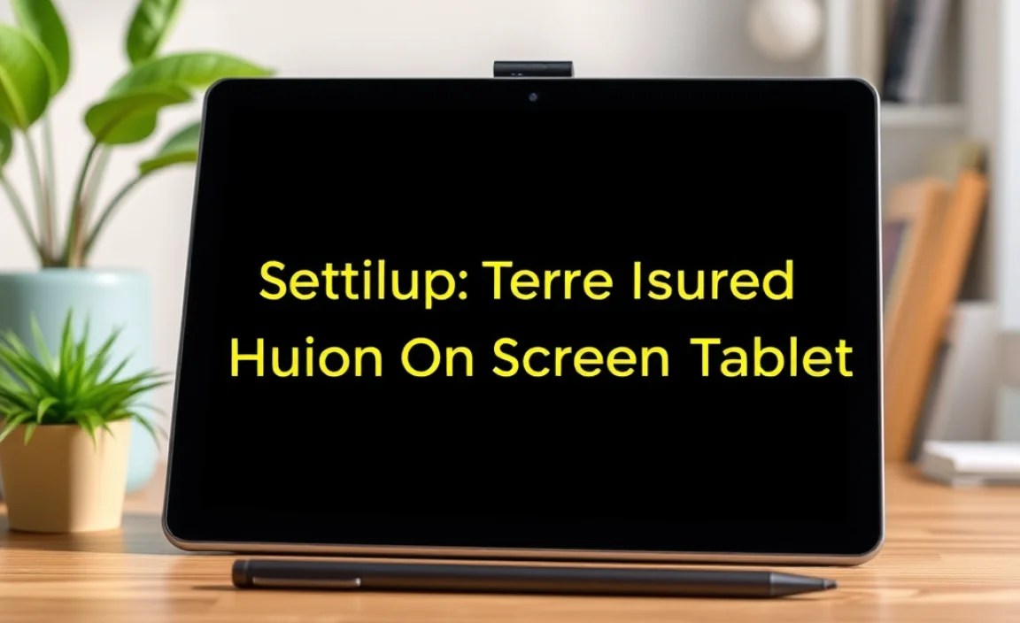 Setting Up Your Huion On Screen Tablet