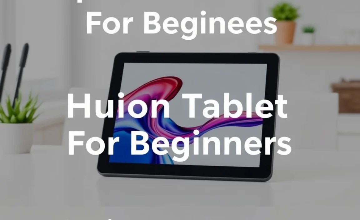 Setting Up Your Huion Tablet