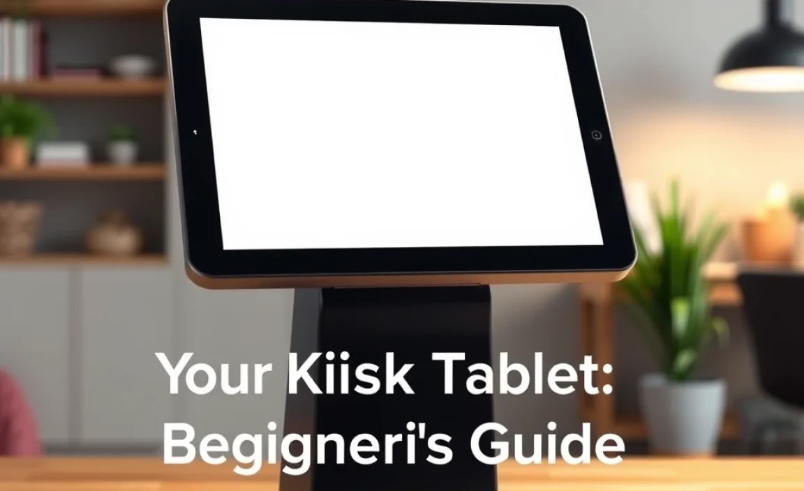 Setting Up Your Kiosk Tablet: A Beginner’s Guide