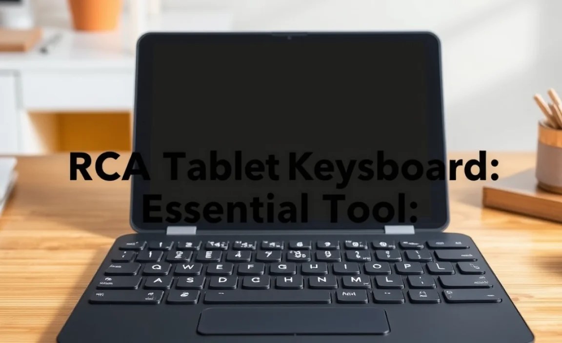 Setting Up Your RCA Tablet Apollo Keyboard