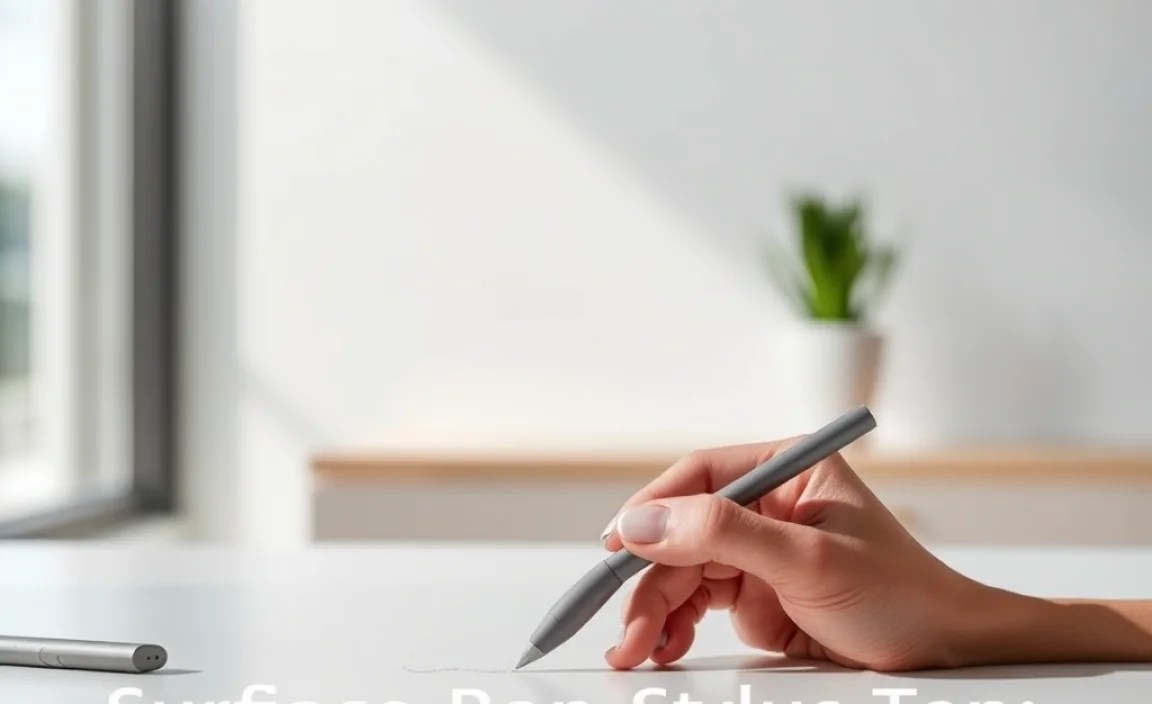 Setting Up Your Surface Pro X Stylus Pen