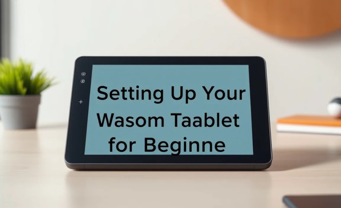 Setting Up Your Wacom Tablet for Beginners