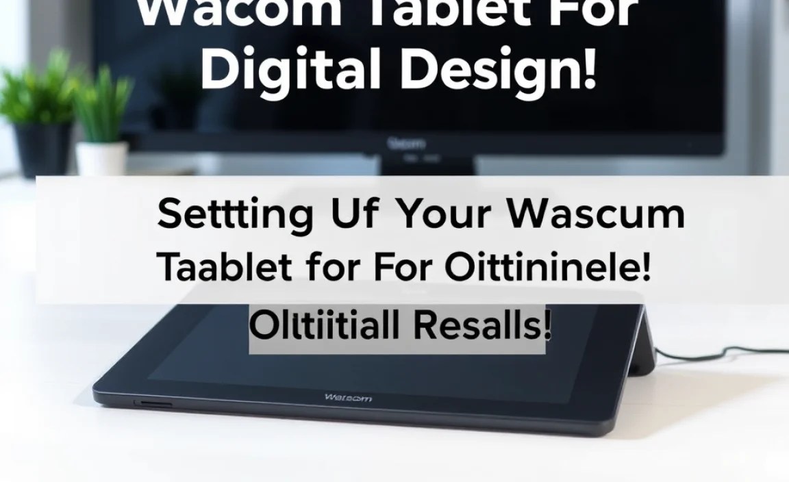 Setting Up Your Wacom Tablet for Optimal Performance