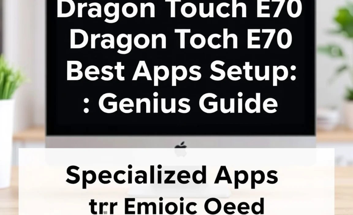 Specialized Apps for Specific Needs