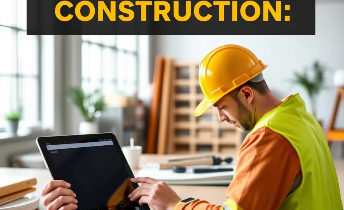Specific Tablet Considerations for Construction