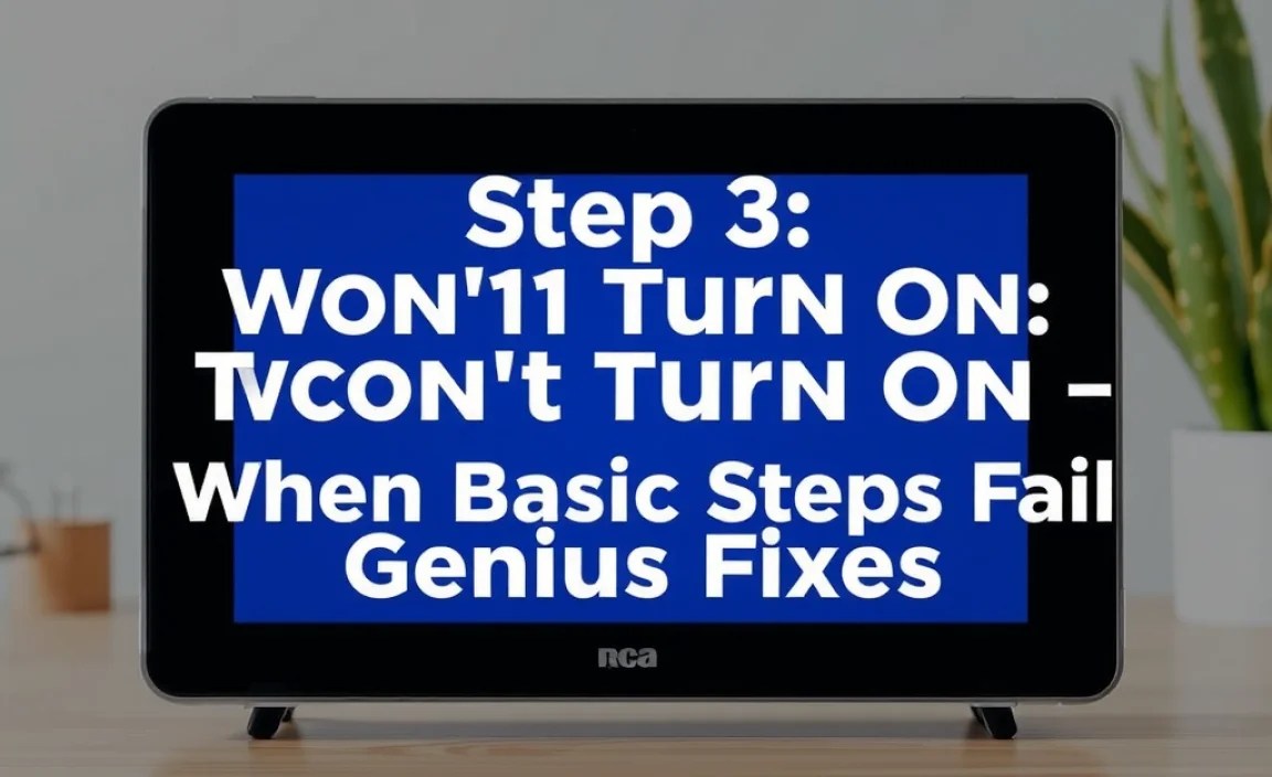 Step 3: Deeper Troubleshooting &ndash; When Basic Steps Fail