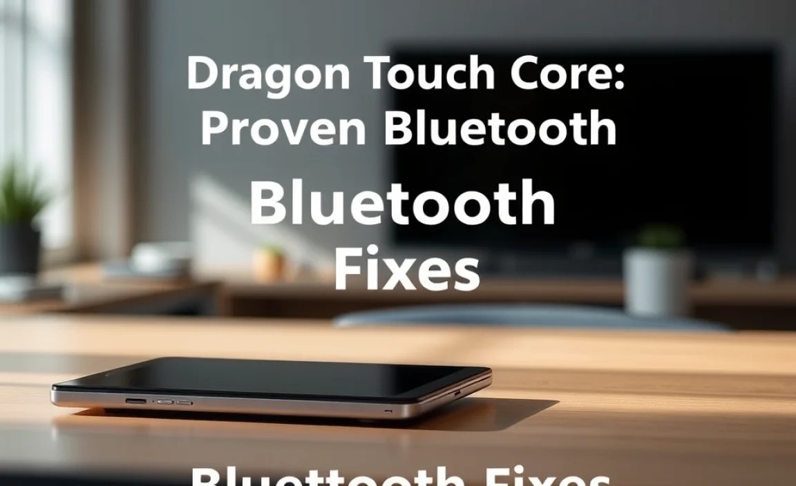 Step-by-Step Bluetooth Fixes for Your Dragon Touch Tablet