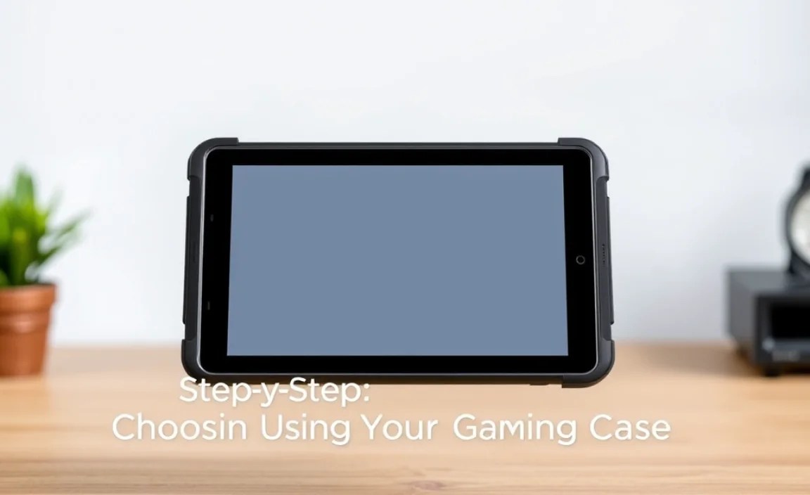 Step-by-Step: Choosing and Using Your Gaming Case