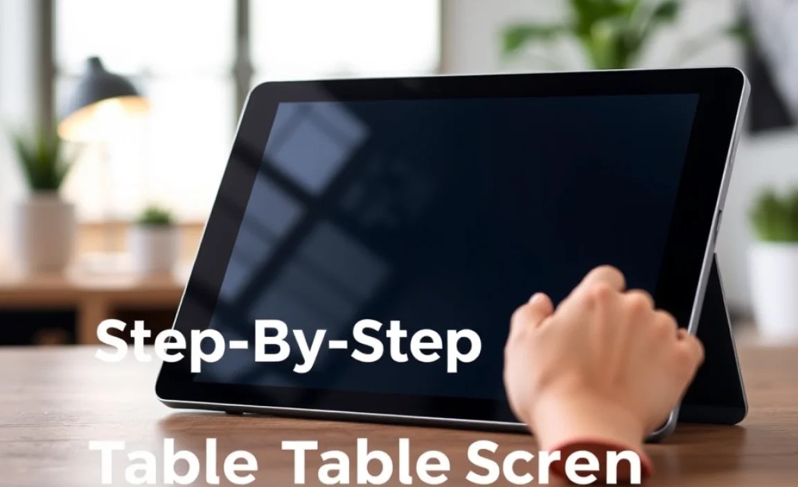 Step-by-Step Guide: Cleaning Your Tablet Screen