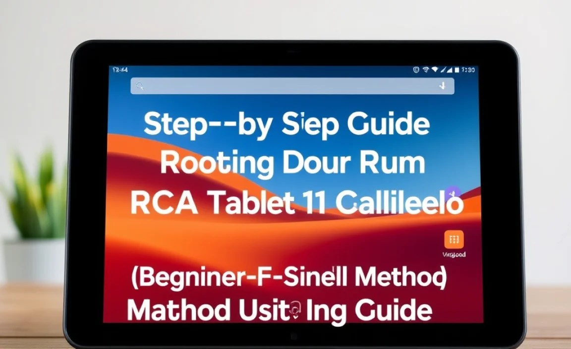 Step-by-Step Guide: Rooting Your RCA Tablet 11 Galileo (Beginner-Friendly Method Using KingRoot)
