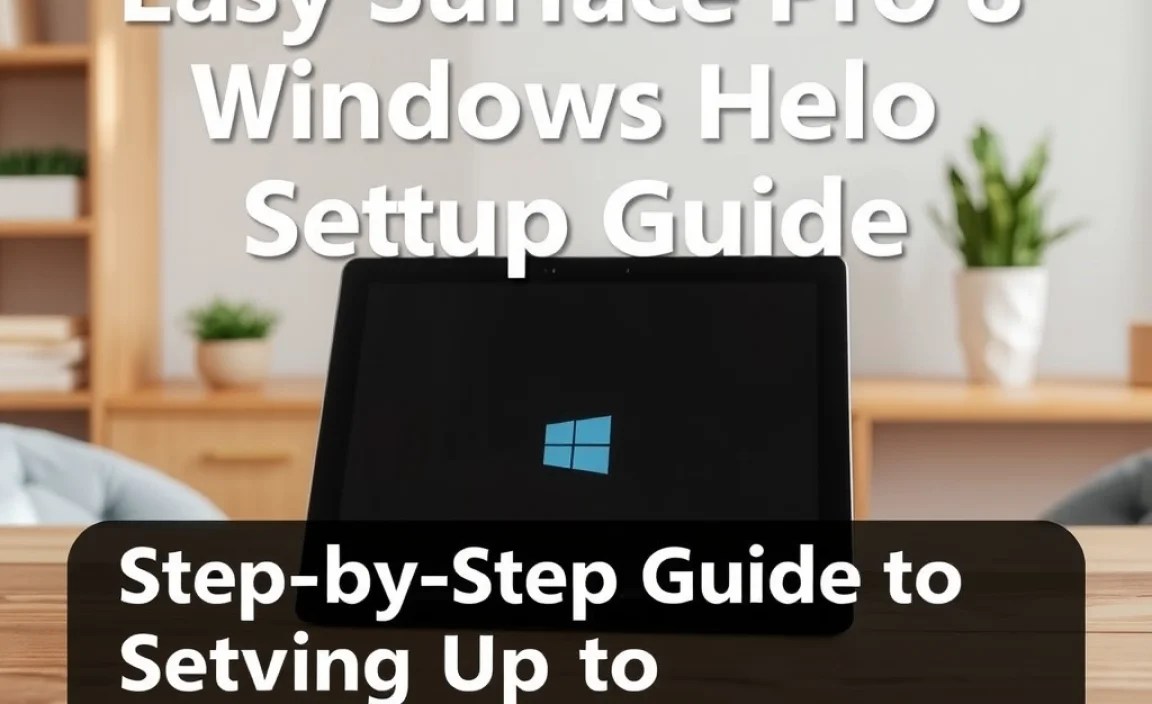 Step-by-Step Guide to Setting Up Windows Hello