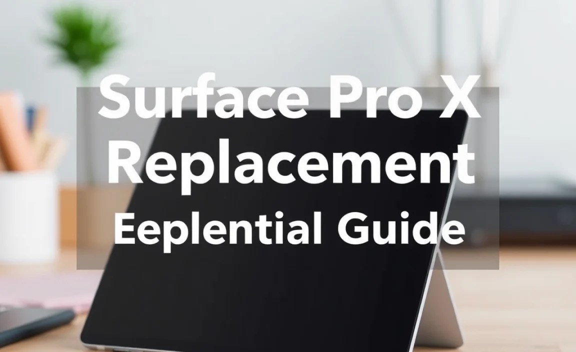 Step-by-Step Surface Pro X Battery Replacement Guide