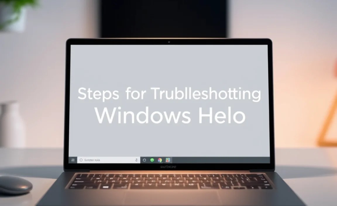 Steps for Troubleshooting Windows Hello