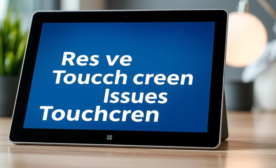 Steps to Fix Touchscreen Issues
